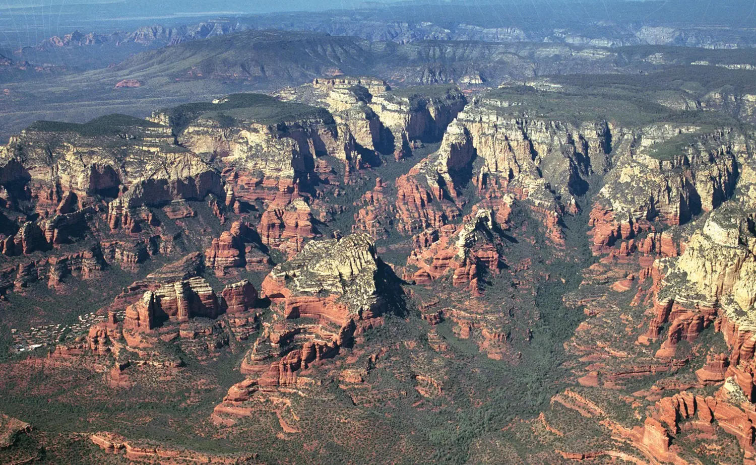 Local Sedona SEO Visibility Aerial Photo of Sedona