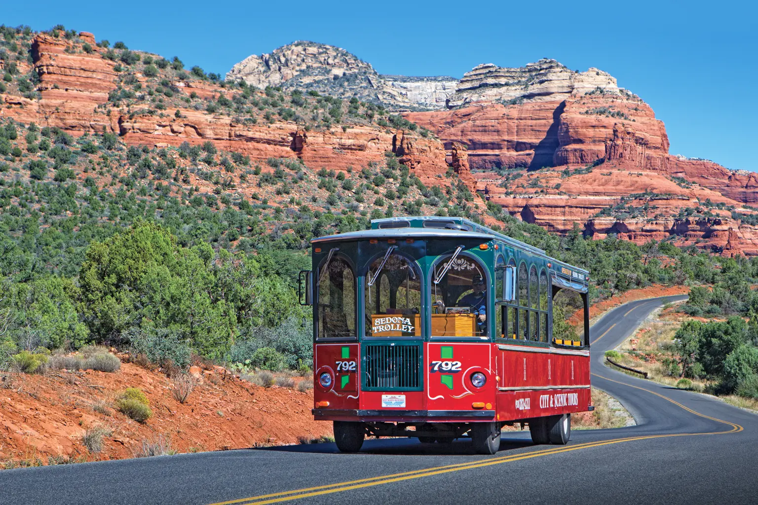 Sedona Trolley Tour Photography